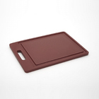 Tábua de corte de plástico marrom 35cm x 25cm Sunnex