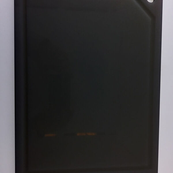 Tabua De Corte Em Polietileno - Preta - Canaleta - 33 X 25