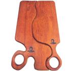 Tábua De Corte Gourmet Madeira Maciça Cozinha Design