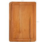 Tábua De Corte Legumes Carne Cozinha Churrasco 45x30cm