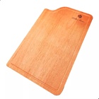 Tábua De Corte Madeira Teca Stillus 36x22cm Com Canaleta  36c