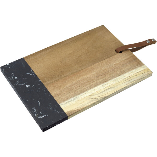 Tábua De Corte Para Servir Home&co Retangular Madeira 1x30x15