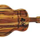 Tábua De Corte Tradicional Para Churrasco Madeira Teca Viola