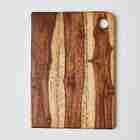 Tábua De Cozinha Teca Natural G