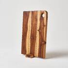 Tábua De Cozinha Teca Natural G