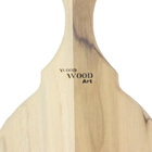 Tabua De Madeira Crua - Formato Espelho C/ Petisqueira