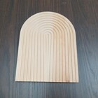 Tábua De Madeira Natural Para Servir Churrascos Carnes 32cm