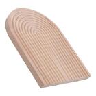 Tábua De Madeira Natural Para Servir Churrascos Carnes 32cm