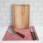 Tábua De Madeira Para Carne Churrasco Tabuleiro De Corte Para