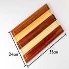 Tábua De Madeira Para Churrasco 35x24cm Corte De Carnes