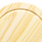 Tábua De Madeira Tábua Redonda Madeira Tabua Frios 22 Cm