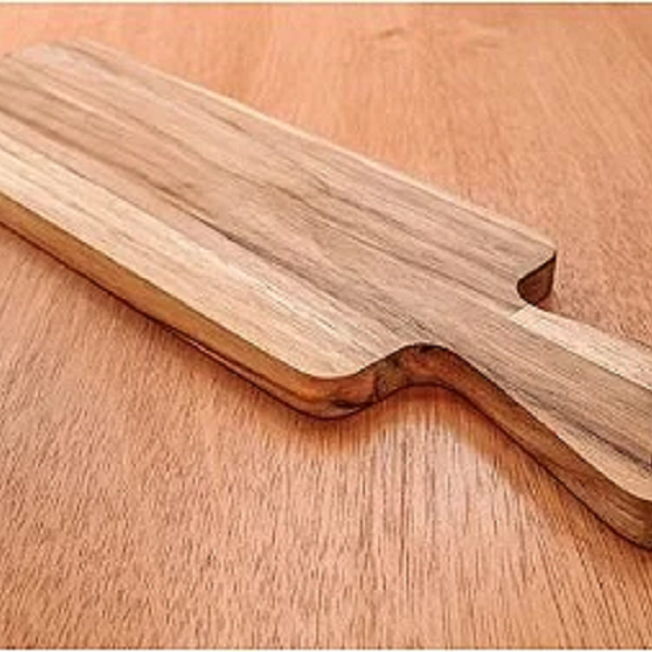 Tábua De Pão Artemis - Madeira Teca - Tamanho P