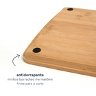 Tábua de Pão de Bambu Migalheira Oikos