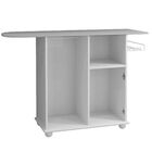 Tábua De Passar 1 Porta Macapá Arte Móveis Branco