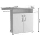 Tábua De Passar 2 Portas Floripa Arte Móveis Branco