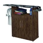 Tabua De Passar Com Armario 2 Portas Amelia  Amêndoa Wood