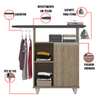 Tábua De Passar Com Balcão 01 Porta Lis 107 Cm - D'rossi - Ca