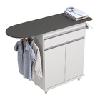 Tábua De Passar Com Balcão 02 Portas Alice Branco 119 Cm L06