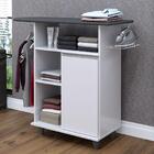 Tábua De Passar Com Balcão 1 Porta Giovana Branco - Lumil