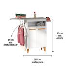 Tábua De Passar Horizon - Armário - Organizador Roupa Passar