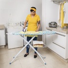 Tábua De Passar Roupa 1001 Top Plus Em Aço Robusta Com Suport