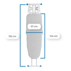 Tábua De Passar Roupa 2001 Mix Plus Em Aço Extra Forte Resist