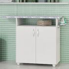 Tábua De Passar Roupa 2 Portas Criativa Branco New - Notavel