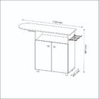 Tábua De Passar Roupa Com Armário 2 Portas Multimóveis Cr3000