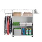 Tábua De Passar Roupa Com Armário Branco Luxo Amélia Primus