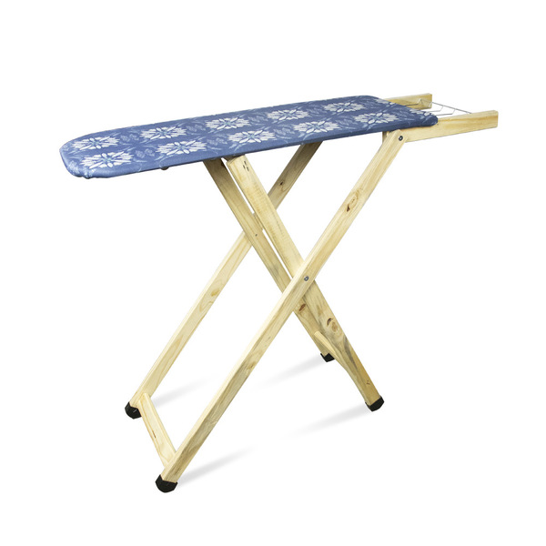 Tábua De Passar Roupa Dobrável De Madeira Layla 2 Níveis Esta