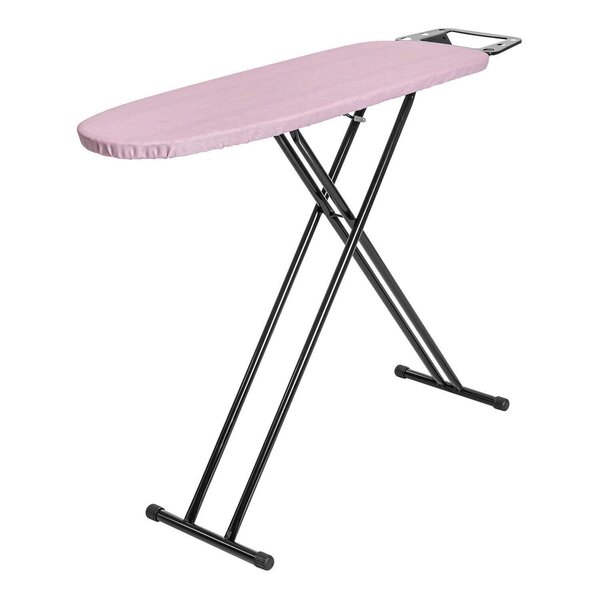 Tábua De Passar Roupa Em Aço Com Altura Regulável E Suporte P