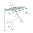 Tábua De Passar Roupa Em Aço Reforçada Metalizado Resistente