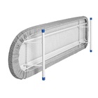 Tábua De Passar Roupa Portátil Em Aço Compacta Resistente Prá