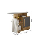 Tabua De Passar Roupas Havai Cinamomo Com Grafite - Rv Móveis