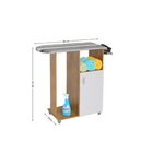 Tábua De Passar Roupas Vitória Com Organizador Freijó/off Whi