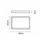 Tábua Estação De Corte Retn Em Mad Mogno Africano Com Acab En