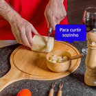 Tábua Gourmet Redonda Com Alça Mimo Style 6870 Bm19252