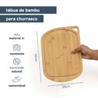 Tábua Irregular De Bambu Oikos Marrom