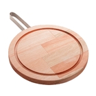 Tábua Madeira C/alça Inox 28x2cm