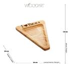 Tábua Madeira P/pizza Pinus 25x20x2cm