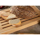 Tábua Migalheira De Bambu 37cm Tábua De Corte Para Pães E Bol