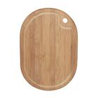 Tábua Oval Bamboo 33cm X 23cm Mor