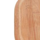 Tábua Oval Bamboo 33cm X 23cm Mor