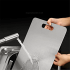 Tábua P/ Corte Cozinha Profissional Em Aço Inox 304 Grande
