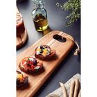 Tábua Para Antepasto Tramontina Provence Teca Fsc 48x19 Cm