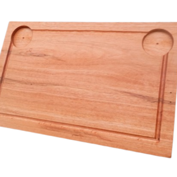 Tábua Para Churrasco Com Porta Copos - Madeall