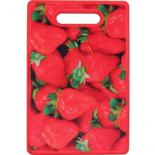 Tábua Para Cortar Carne Frutas E Legumes Culinária 30x20cm