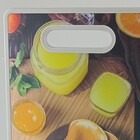 Tábua Para Cortar Carne Frutas E Legumes Culinária 37x23cm