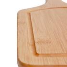 Tábua Para Corte Com Alça Bamboo 50cm X 30cm Mor