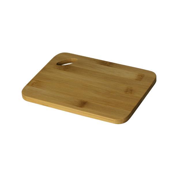 Tábua Para Corte Em Bambu Com Cabo Lyor 20x15cm